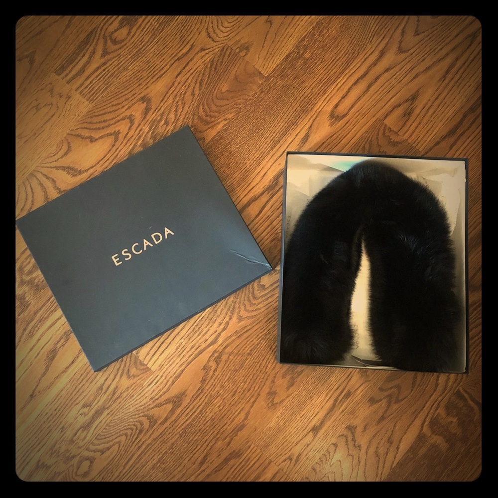 Escada Fur Collar